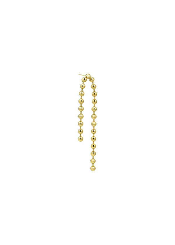 Atomic Double Chain Stud - Verguld-Sieraden-Jane Kønig-Butler Loftet