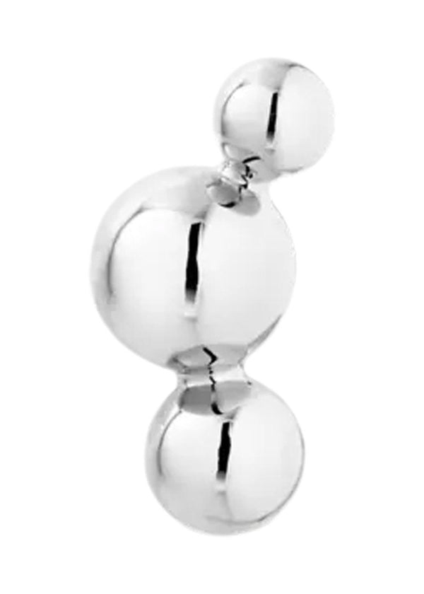Atomic Three ball stud - Zilver-Jewellery-Jane Kønig-Butler Loftet