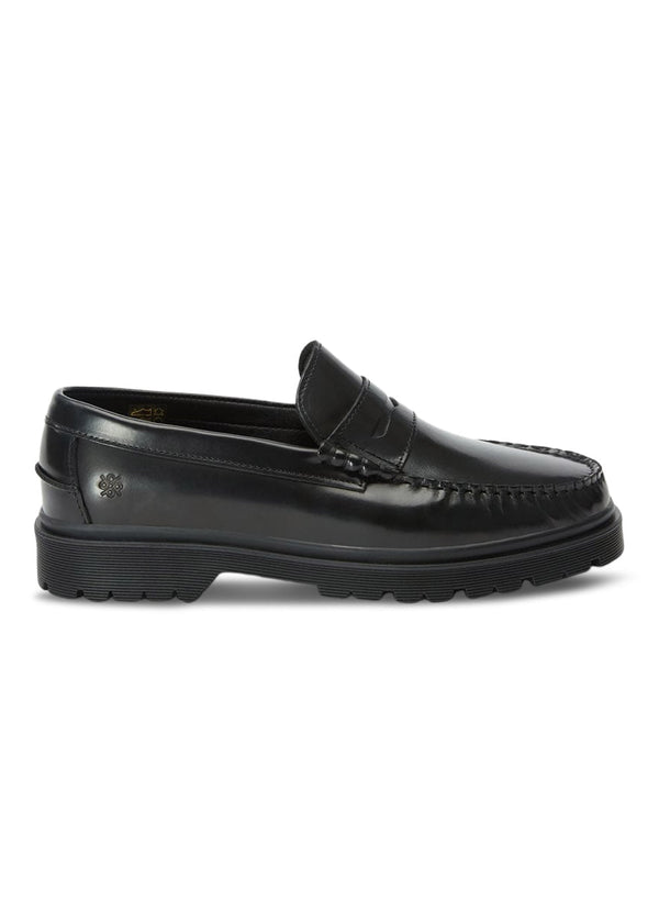 Austin - Zwarte Polido-schoenen-Playboy Footwear-Butler Loftet