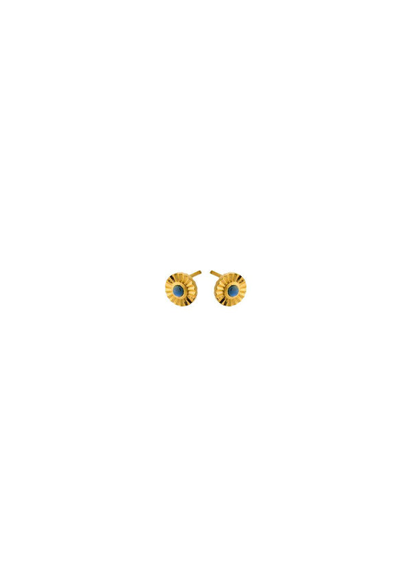 Autumn Sky Earsticks size 8 mm - Goldplated-Jewellery-Pernille Corydon-Butler Loftet