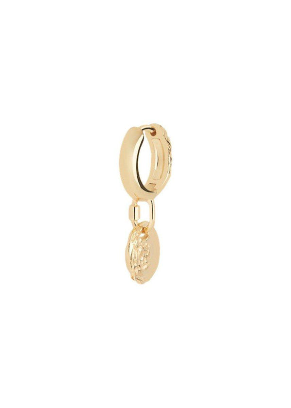 Maria Black's Avani 9 Huggie Gold HP - Goud. Koop hier oorbellen.