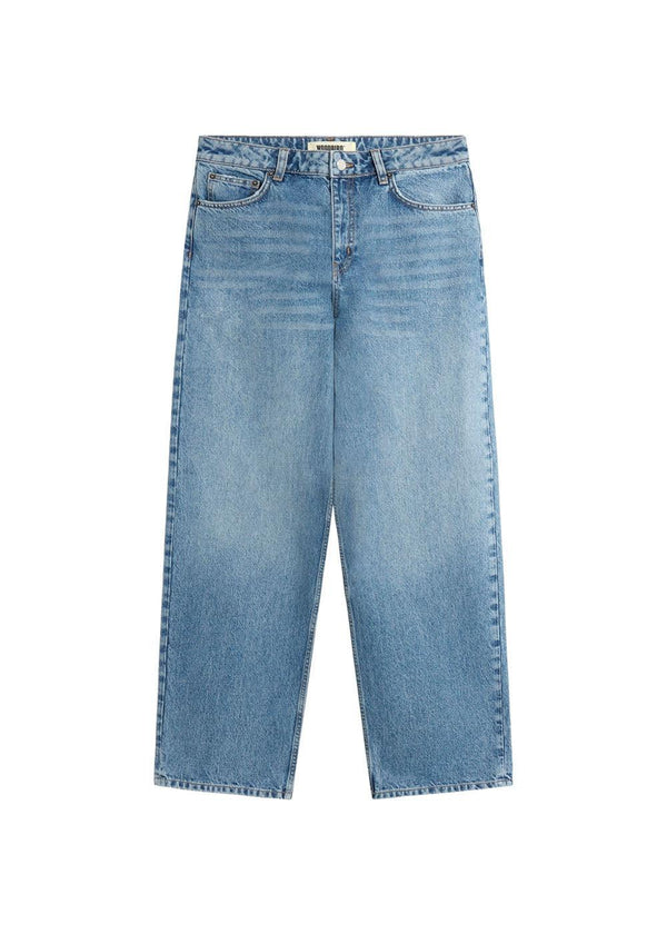Aya Hope Jeans - Blauw-Jeans-Woodbird-Butler Loftet