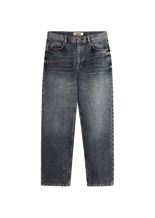 Aya Shadow Jeans - Zwart-Jeans-Woodbird-Butler Loftet