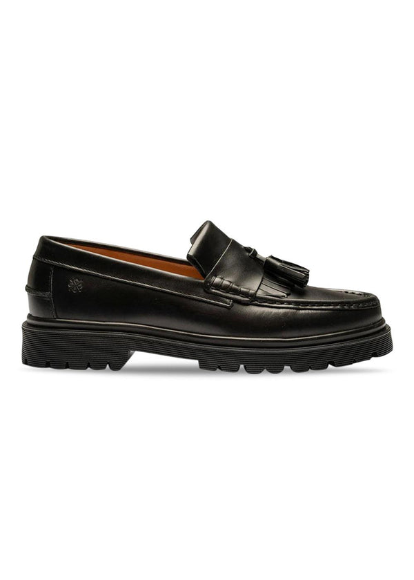 BAKER - Zwart lederen schoenen-Playboy Footwear-Butler Loftet
