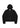 BARIAN RIBBED KNIT HOODIE - Solid Black-Knitwear-ALIS-Butler Loftet