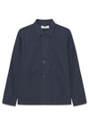 BERRY OVERSHIRT - Navy-Shirts-Forét-Butler Loftet