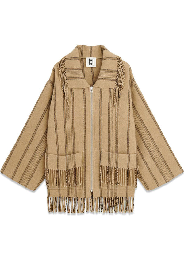 BOLOU - Stripe-Outerwear-By Malene Birger-Butler Loftet