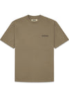 Baine Base tee - Donkerbruin-T-shirts-Woodbird-Butler Loftet
