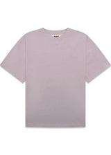 Baine Base tee - Grey-Purple-T-shirts-Woodbird-Butler Loftet