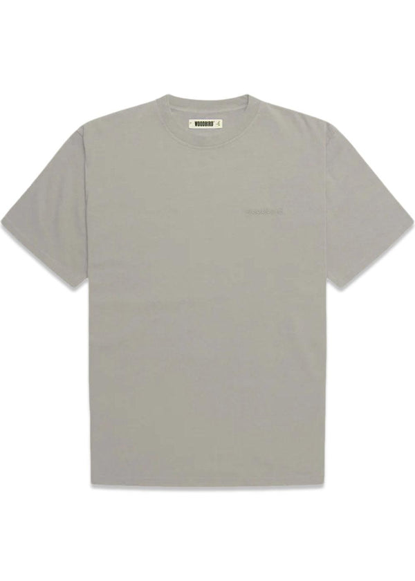 Baine Base tee - Lichtgrijs-T-shirts-Woodbird-Butler Loftet