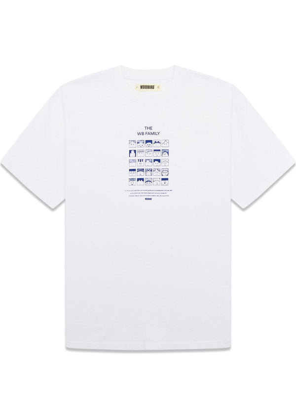 Baine Family Tee - White-T-shirts-Woodbird-Butler Loftet