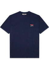 Baine Ganbei Tee - Navy Blazer-T-shirts-Woodbird-Butler Loftet