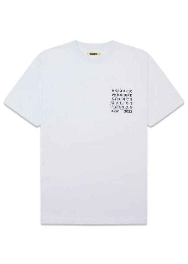 Balo Metro Tee - White-T-shirts-Woodbird-Butler Loftet