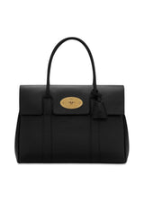Bayswater Small Classic Grain - Zwart-Messing-Tassen-Mulberry-Butler Loftet