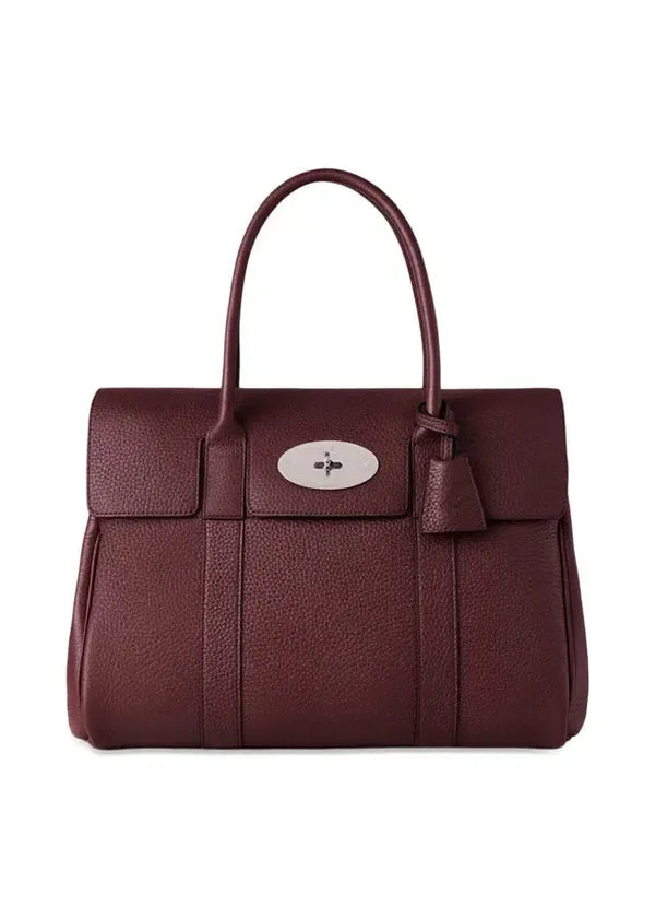 Bayswater Small Classic Grain - Zwarte Kers-Zakken-Mulberry-Butler Loftet