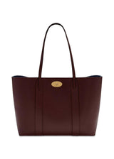 Bayswater Tote Small Classic G - Burgundy-Oxfblue-Bags-Mulberry-Butler Loftet