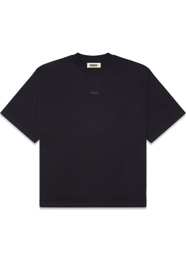 Beam Base Tee - Zwart-T-shirts-Woodbird-Butler Loftet