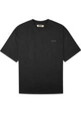 Beam Solid Home Tee - Zwart-T-shirts-Woodbird-Butler Loftet
