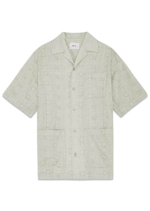 Ben SS Shirt 5026 - Saliegroen-Shirts-Nn. 07-Butler Loftet