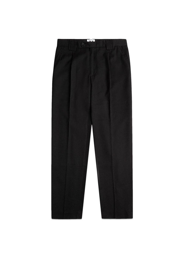 Ben Suit Pant - Zwart-Broek-Woodbird-Butler Loftet