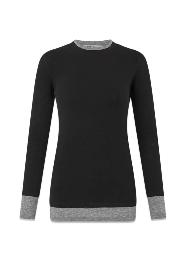 Bibi blouse - Zwart-Blouses-Oval Square-Butler Loftet