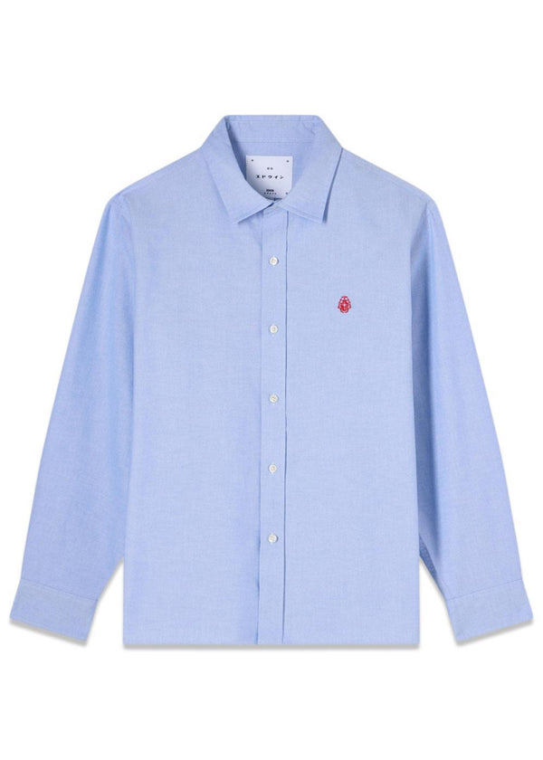 Big Oxford Shirt - Lichtblauw-Shirts-Edwin-Butler Loftet