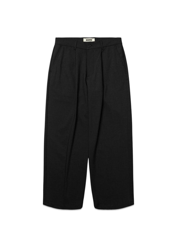 Bin Guan Pants - Black-Pants-Woodbird-Butler Loftet