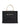 Black raffia-effect Small Tote Bag - Black/Natural-Bags-Marni-Butler Loftet