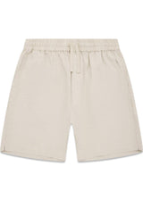 Bommy Linen Shorts - Sand-Shorts-Woodbird-Butler Loftet