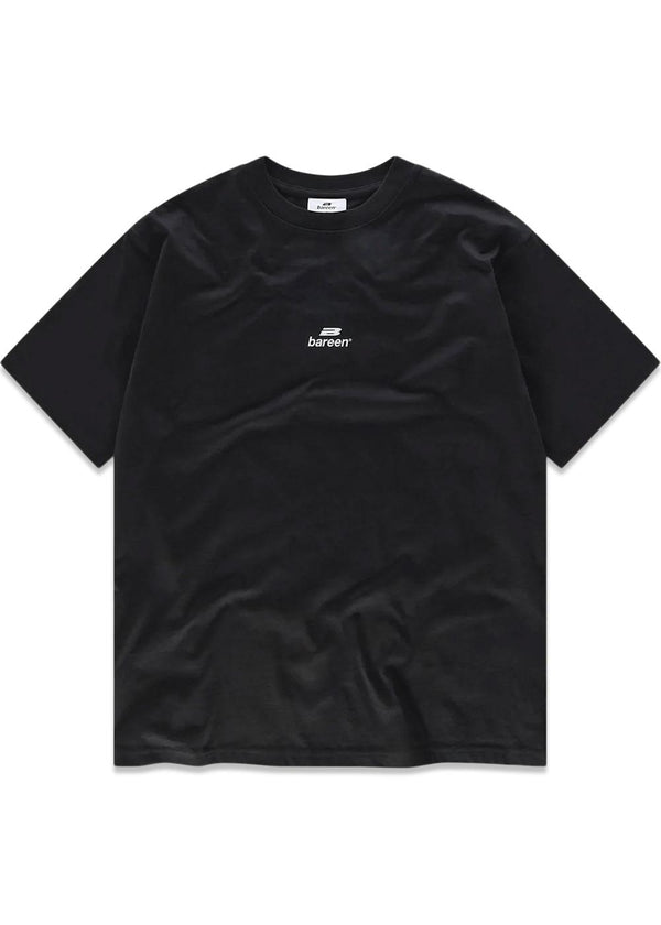 Box fit T-shirt Logo - Zwart-T-shirts-Bareen-Butler Loftet