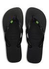 Brasil-logo - Zwart-Sandalen-Havaianas-Butler Loftet