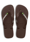 Brasil Logo - D. Bruin/Wit-Sandalen-Havaianas-Butler Loftet