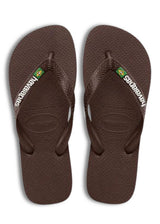 Brasil Logo - D. Bruin/Wit-Sandalen-Havaianas-Butler Loftet