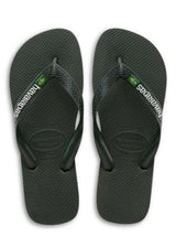 Brasil Logo - Groen Olijf-Sandalen-Havaianas-Butler Loftet