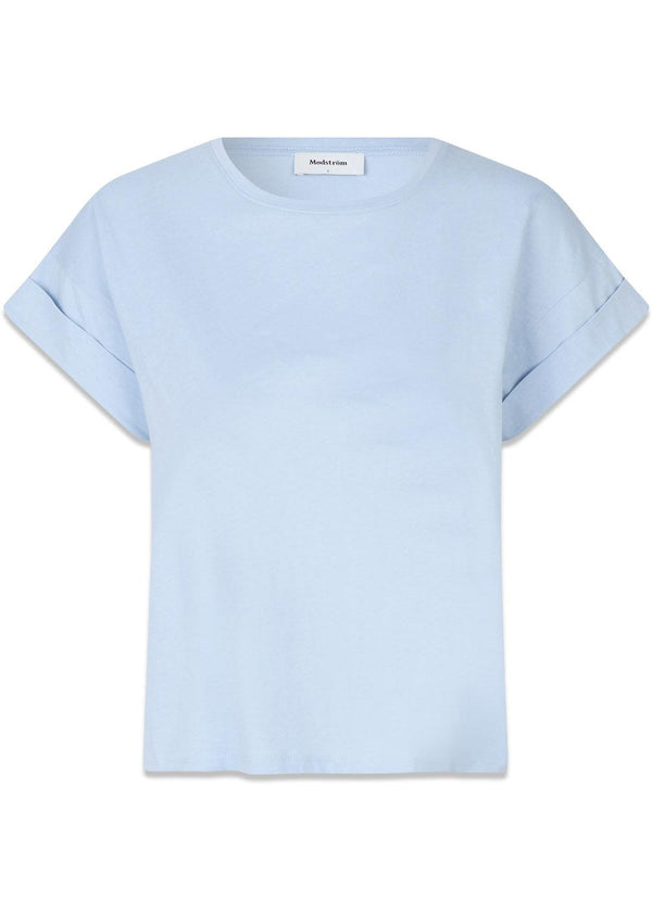 BrazilMD kort t-shirt - Kasjmier Blauw-T-shirts-Modström-Butler Loftet