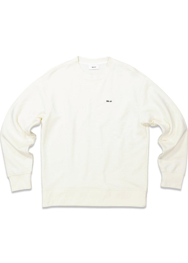 Nn. 07s Briggs Crew 3504 - Off White. Køb sweatshirts her.