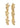 CHARMAINE earrings gold-plated - Gold Plated-Jewellery-Pilgrim-Butler Loftet
