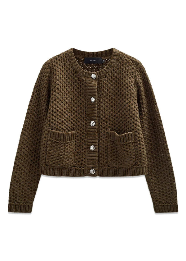 CMCOLETTE-VEST - Donker Olijf-Knitwear-Copenhagen Muse-Butler Loftet