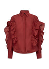 CMMOLLY-SHIRT - Rode Peer-Overhemden-Copenhagen Muse-Butler Loftet