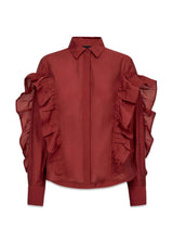 CMMOLLY-SHIRT - Rode Peer-Overhemden-Copenhagen Muse-Butler Loftet