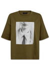 CMMUSE TEE - Military Olive-T-shirts-Copenhagen Muse-Butler Loftet