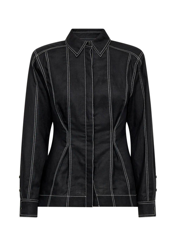 CMNATULI-SHIRT - Black-Shirts-Copenhagen Muse-Butler Loftet