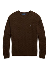 Kabelgebreid - Bruin-Knitwear-Ralph Lauren-Butler Loftet