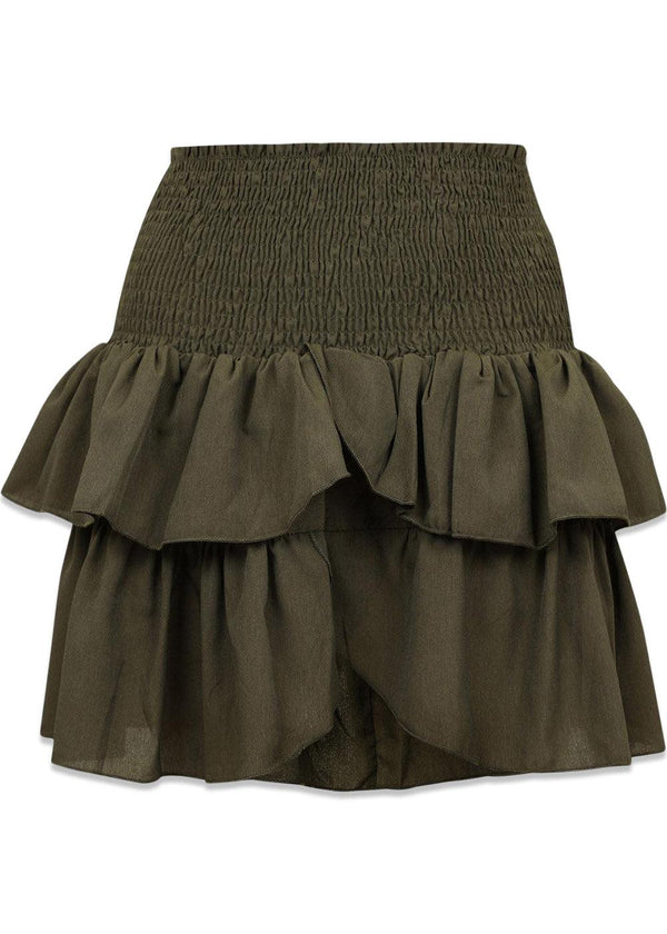 Carin R Skirt - Army-Skirts-Neo Noir-Butler Loftet