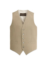 Carlo Gilet - Nubuck Beige-Blazers-Oscar Jacobson-Butler Loftet