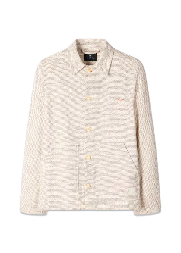 Casual Fit Chore Jkt - Wit-Bovenkleding-Paul Smith - PS-Butler Loftet