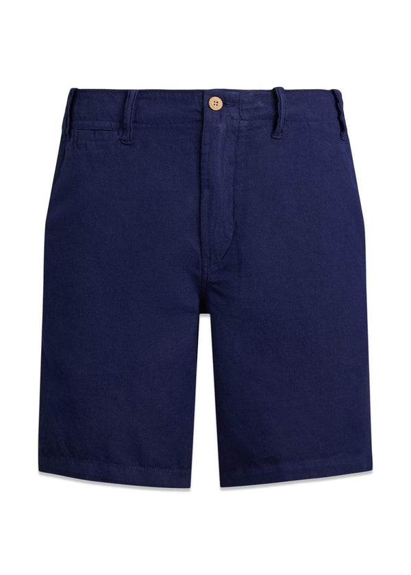 Classic Fit Linnen Katoenen Short - Spring Navy-Shorts-Ralph Lauren-Butler Loftet