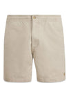Classic Fit Prebster Katoenen Short - Tan-Shorts-Ralph Lauren-Butler Loftet