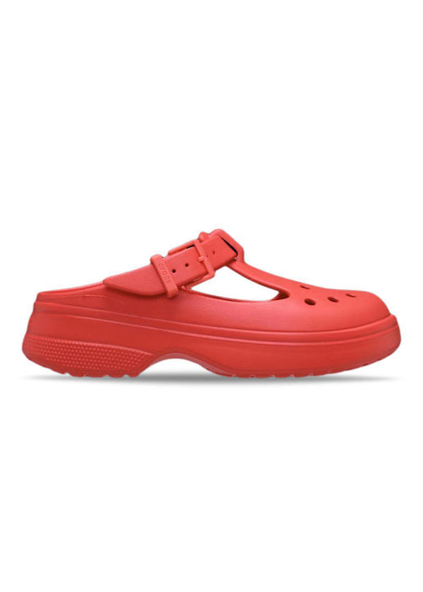 Klassieke Mary Jane Klomp - Kersenrood-Schoenen-Crocs-Butler Loftet