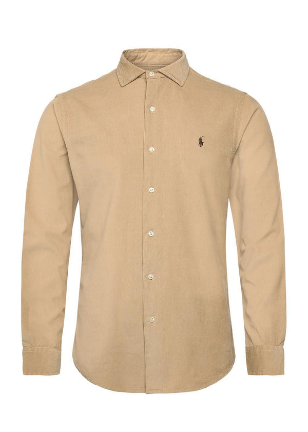Corduroy overhemd - Beige-Overhemden-Ralph Lauren-Butler Loftet